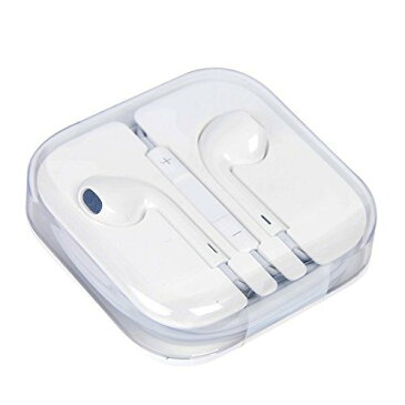 Apple アップル 純正 イヤホン イヤフォン EarPods iPhone 付属品 正規品 3.5mm マイク付き MD827FE/A 90日間保証付き