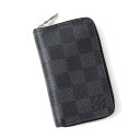 ルイ・ヴィトン ミニ財布 メンズ ルイヴィトン 財布 メンズ LOUIS VUITTON ダミエグラフィット ジッピー コインパース N63076