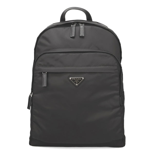 プラダ リュック メンズ PRADA リナイロン サフィアーノレザー バックパック 2VZ048 2DMG NERO ブラック