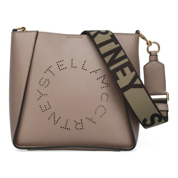 楽天カミーノステラマッカートニー バッグ レディース STELLA McCARTNEY ロゴ ショルダーバッグ 700073 W8542 2800 MOSS モス （グレージュ）