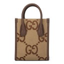 グッチ バッグ レディース GUCCI ジャンボGG ミニトートバッグ 699406 UKMDG 2570 ベージュ+ブラウン