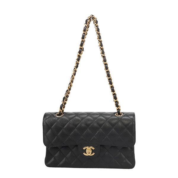 シャネル フォーマルバッグ レディース シャネル バッグ レディース CHANEL クラシック スモールハンドバッグ A01113 Y01864 C3906 ブラック ゴールド金具