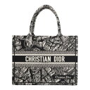 ディオール バッグ（レディース） ディオール バッグ レディース DIOR ブックトートバッグ ミディアム M1296ZOMP M46I ブラック