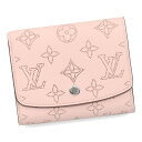 ルイヴィトン 財布 レディース LOUIS VUITTON マヒナ ポルトフォイユ イリス コンパクトローズジャスミン M82757