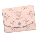 ルイヴィトン 財布 レディース LOUIS VUITTON マヒナ ポルトフォイユイリスXS ローズジャスミン M82795