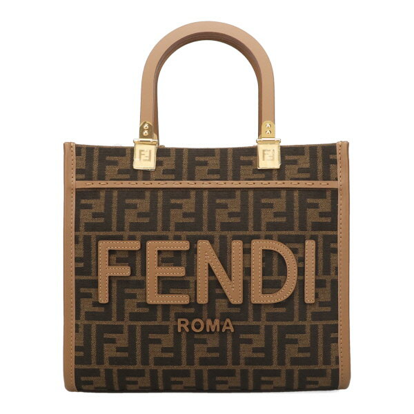 フェンディ バッグ FENDI サンシャイン スモール FFジャカード 8BH394 ALVY F1GE3 ブラウン