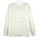 モンクレール スウェット レディース MONCLER 8G00042 899U5 034 ホワイト サイズM(4)