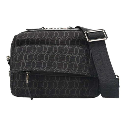 クリスチャンルブタン バッグ Christian Louboutin ZIP N FLAP 1245217 ブラック クリスチャンルブタン バッグ Christian Louboutin ZIP N FLAP 1245217 ブラック