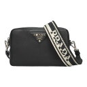 プラダ バッグ レディース PRADA ヴィッテロダイノソフトレザー スモールショルダーバッグ 11BH082 2DKV F0002 ブラック