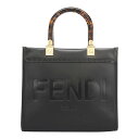 フェンディ バッグ レディース FENDI サンシャイン スモール 8BH394 ABVL F0KUR ブラック