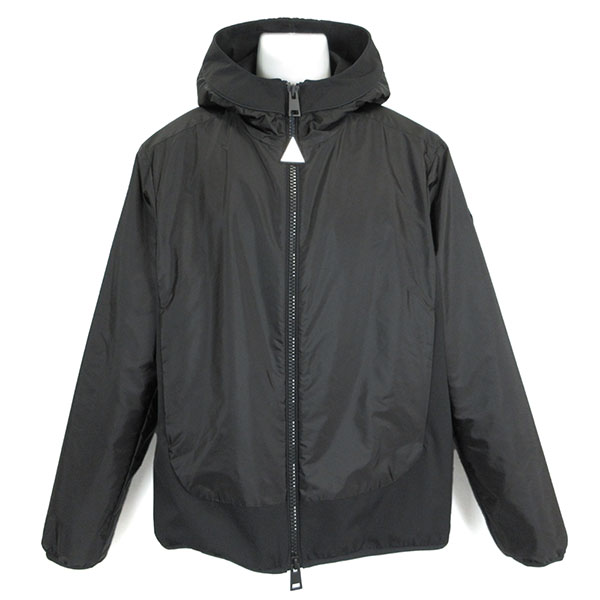 モンクレール ナイロンジャケット メンズ MONCLER GALVESTON ガルベストン 1A00026 539ZD 999 ブラック サイズ3 Lサイズ相当