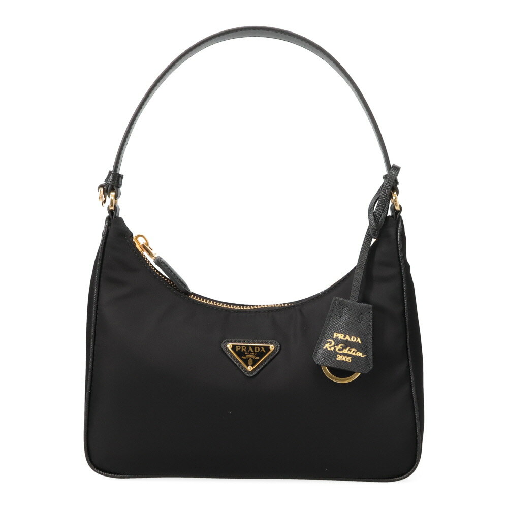 プラダ バッグ レディース PRADA リエディション2005 リナイロンミニバッグ 1N204X R064 F0632 ブラック+ゴールド camino-japan-10027959 カミーノ パッケージ画像
