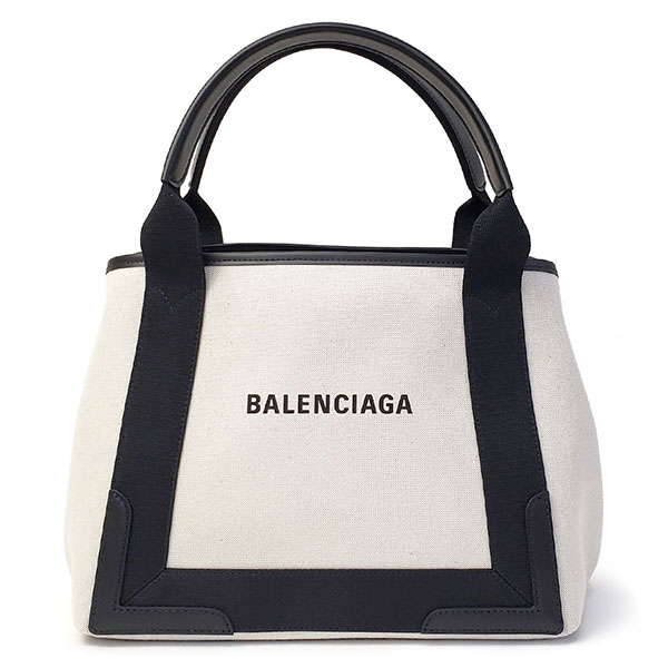 バレンシアガ バッグ レディース BALENCIAGA ネイビーカバS 339933 2HH3N 9260 ナチュラル+ブラック