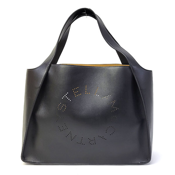 楽天カミーノステラマッカートニー バッグ STELLA MCCARTNEY ロゴ トート 502793 W8542 1000 ブラック