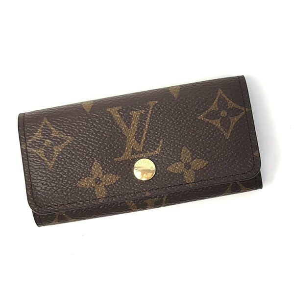 ルイヴィトン キーケース レディース メンズ LOUIS VUITTON ミュルティクレ4 M69517 モノグラム