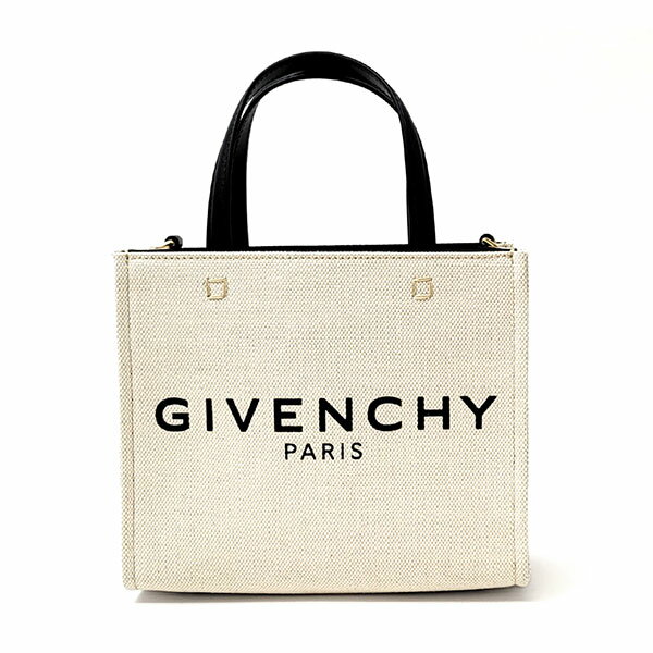 ジバンシィ ジバンシィ バッグ レディース GIVENCHY Gトートバッグミニ BB50N0B1DR 255 ベージュ+ブラック