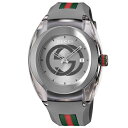 グッチ 腕時計 SYNC シンク グレー メンズ GUCCI YA137109A