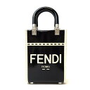 フェンディ バッグ レディース FENDI サンシャイン ショッパー スモール 8BS051 ANT7 F0H9H ブラック