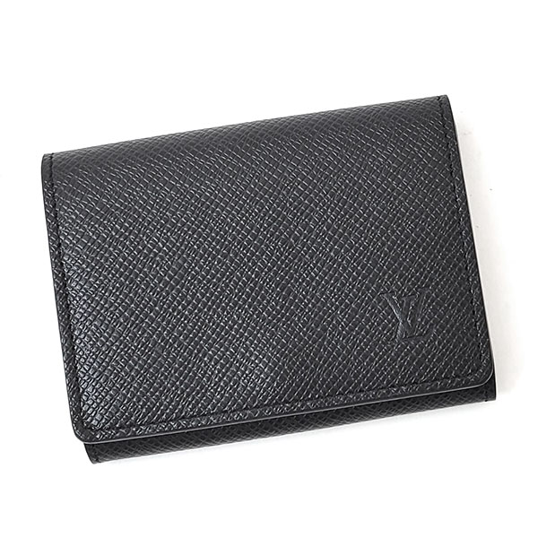 ルイヴィトン 名刺入れ ルイヴィトン 名刺入れ メンズ LOUIS VUITTON タイガ アンヴェロップ カルト ドゥ ヴィジット ブラック M64595