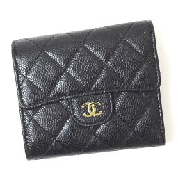 シャネル 二つ折り財布 レディース シャネル 財布 レディース CHANEL マトラッセ AP0231 Y01864 C3906 ブラック+ゴールド金具