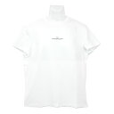 メゾンマルジェラ Tシャツ Maison Margiela ディストーテッド ロゴTシャツ S30GC0701 S22816 994 ホワイト サイズ44