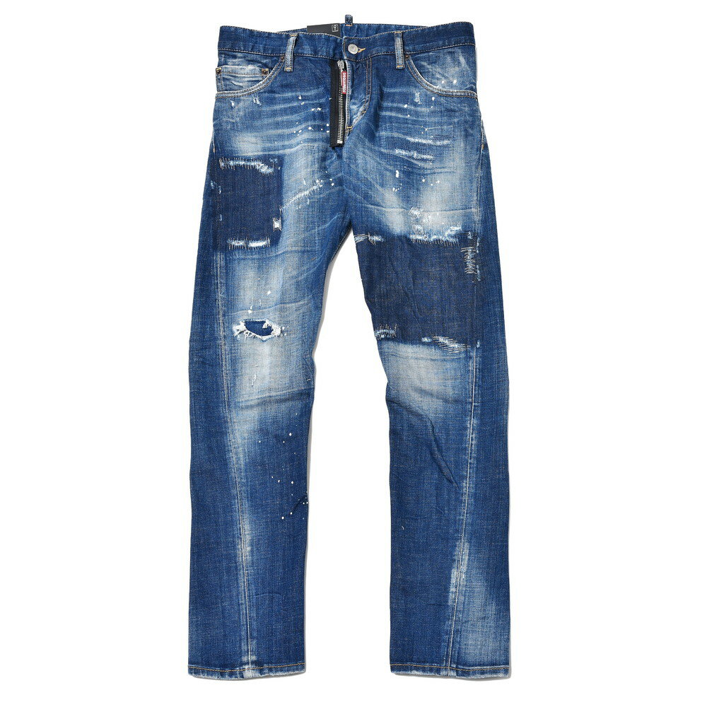 DSQUARED2 / ディースクエアードSEXY TWIST JEANセクシーツイストジーン ヴィンテージウォッシュクラッシュデニム S74LB1049 73321001023