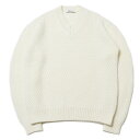 Cruciani / クルチアーニミドルゲージウールワッフルVネックニット CUK210/8MA 76032000030