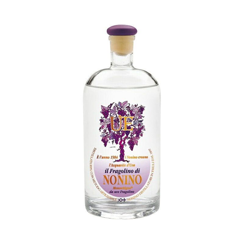 ノニーノ / ウーエ アクアヴィーテ モノヴィティーニョ フラゴリーノ グラッパ 度数 38度 700ml フリウリ ヴェネツィア ジューリア マルヴァジーア イタリア 高級 蒸留酒 洋酒 酒 お酒 ギフト プレゼント 贈答用