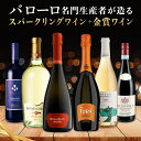バローロ 名門 生産者 瓶内二次発酵 高級スパークリング + 金賞 ワイン 5本 ワインセット【送料無料】 / 750ml × 6本 イタリアワイン 赤 白 泡 辛口 ミディアム メトド クラッシコ スプマンテ キアンティ モンテプルチアーノ フラスカーティ フィアーノ ボラッチャオ