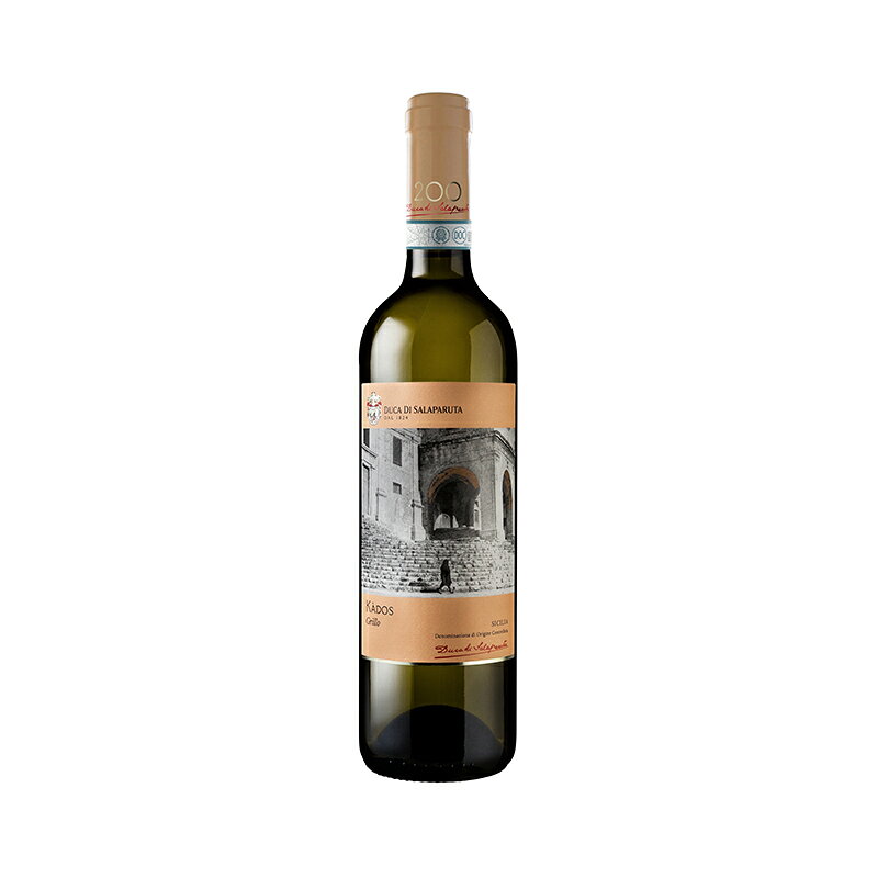 Rakuten - サラパルータ / カドス シチリア ビアンコ 2024 度数 12.5% 750ml 白ワイン ミディアムボディ 辛口 シチリア グリッロ DOP イタリア ワイン 白 イタリアワイン 希少レアワイン 酒 ソムリエ ギフト プレゼント 高級ワイン 高級酒
