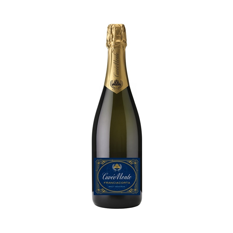Rakuten - モンテ ロッサ / “ キュヴェ モンテ ” フランチャコルタ ブリュット 度数12.5% 750ml 白スパークリングワイン 辛口 ロンバルディア シャルドネ ピノネーロ DOCG イタリア ワイン スパークリング 瓶内二次発酵 高級ワイン ギフト プレゼント