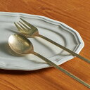 Sukkara and Poku CUTLERY SET Gold 2点セット HARVEST カトラリー セット スプーン フォーク 食器 ギフト プレゼント...