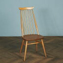 アーコール ERCOL ヴィンテージ ゴールドスミスチェア 英国 エルム ダイニングチェア ウィンザーチェア 木製 椅子 ビンテージ #77518