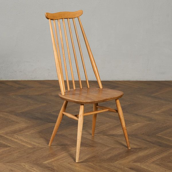 椅子・ソファ イギリス エルム アーコール ERCOL ヴィンテージ ゴールドスミスチェア 英国 ダイニングチェア ウィンザーチェア 木製 椅子 ビンテージ #79438