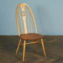 アーコール ERCOL スワンバックチェア メタルラベル Ercol スワンバック チェア ヴィンテージ 椅子 ダイニングチェア ウィンザーチェア サイドチェア...