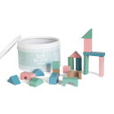 BAB BLOCK バブブロック 積み木 おもちゃ 子ども ギフト プレゼント 玩具 つみき パステルカラー 食品衛生法安全試験合格済 #79840