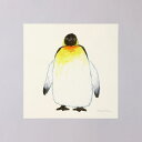 a good view アートポスター ペンギン 米津祐介 30cm×30cm インテリアデザイン ウォールデコレーション 絵 イラスト 壁 美術 ギフト #8...