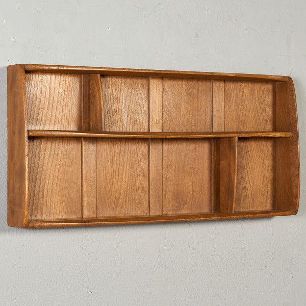Rakuten - イギリス エルム アーコール ERCOL ヴィンテージ ウォール ラック (Plate Rack 386) 英国 ercol プレート 飾り棚 壁掛け ディスプレイ オープン シェルフ #87179