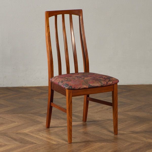 Rakuten - 椅子・ソファ イギリス チーク ウィリアムローレンス William Lawrence ヴィンテージ ダイニングチェア 英国 北欧 スタイル スラットバック 椅子 イス ビンテージ #89645