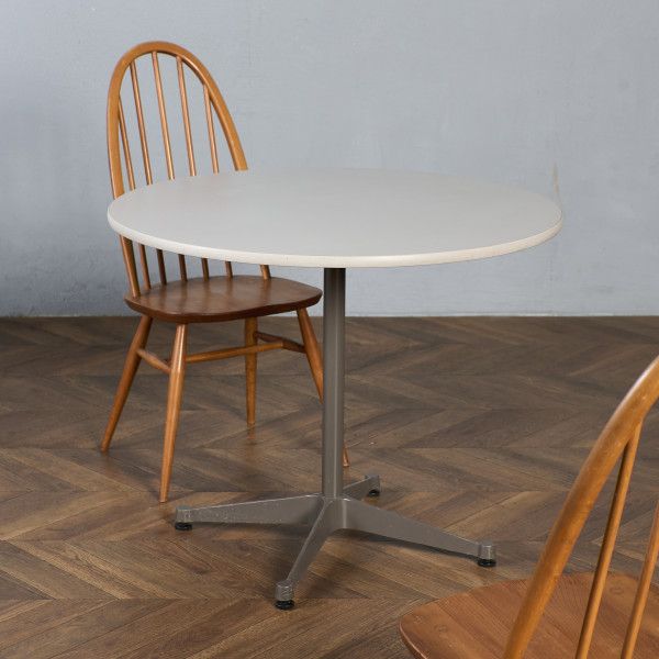 Rakuten - テーブル メラミン天板 ハーマンミラー Herman Miller コントラクトベース ラウンドテーブル イームズテーブル 丸 ラウンド Eames イームズ #94929