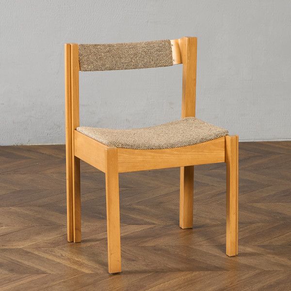 英国 ヴィンテージ ダイニングチェア IZ96704E★Clive Bacon スタッキング ダイニング チェア 北欧 スタ..