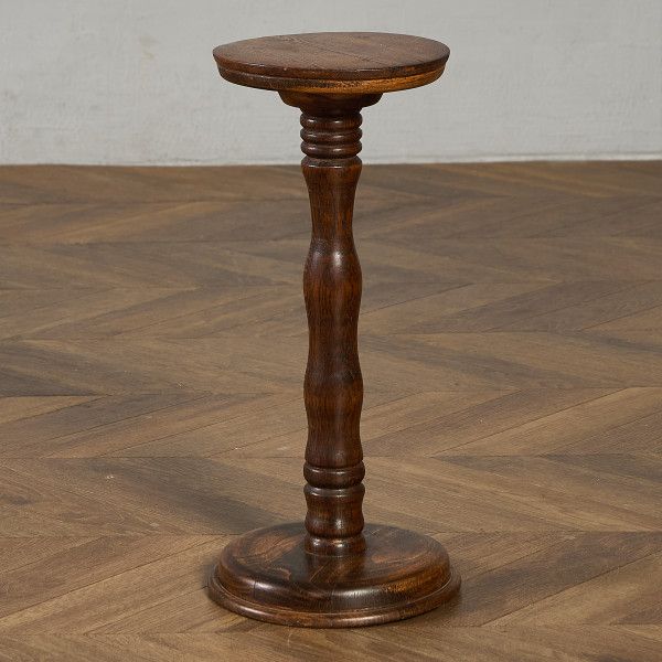 テーブル イギリス オーク 英国 クラシック プランタースタンド サイドテーブル サイド 木彫刻 フラワースタンド 飾り台 花台 ブナ アンティーク スタイル #96748