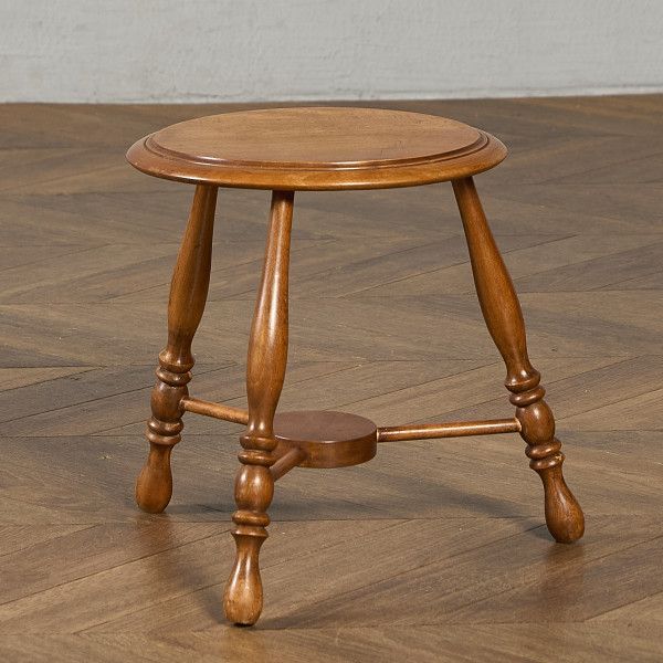 英国 クラシック ミルキングスツール IZ96841E★ ミルキング スツール ブナ 木製 花台 飾り台 ディスプ..