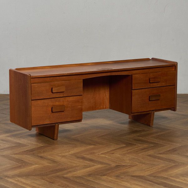 ホワイト&ニュートン White&Newton ヴィンテージ ドレッシングデスク IZ97068C★英国 デスク 机 両袖机 ..