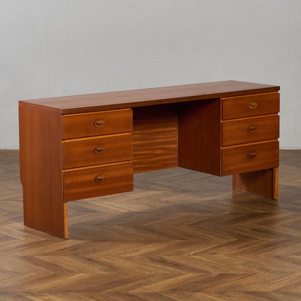 オースティンスイート Austinsuite ヴィンテージ 両袖 デスク ドレッシングデスク IZ97403C★ チーク 英..