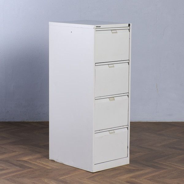 Rakuten - チェスト・キャビネット イギリス スチール ビスレー BISLEY ヴィンテージ 4段 メタル キャビネット 英国 書類ケース ファイル 書類棚 インダストリアル #97664