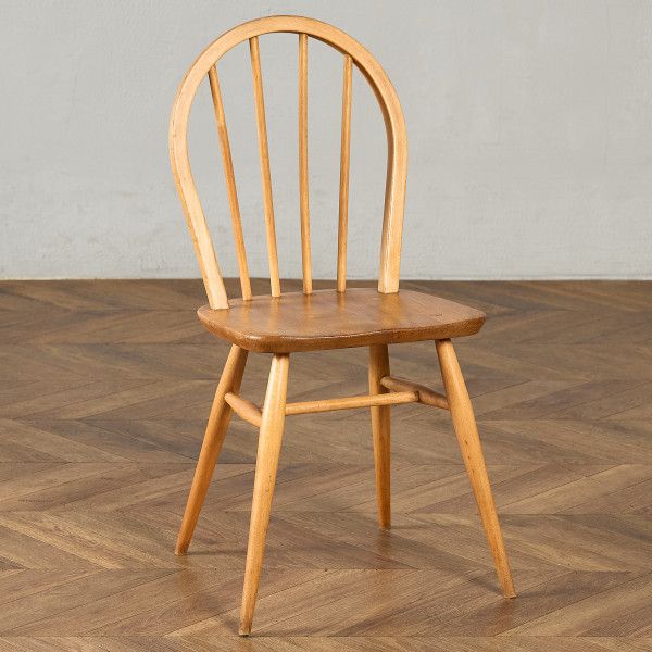 乐天商城 - 椅子・ソファ イギリス エルム アーコール ERCOL ヴィンテージ 4本 スポーク フープバックチェア ercol 椅子 ダイニングチェア 曲木椅子 材 天然木 英国 シンプル #98204