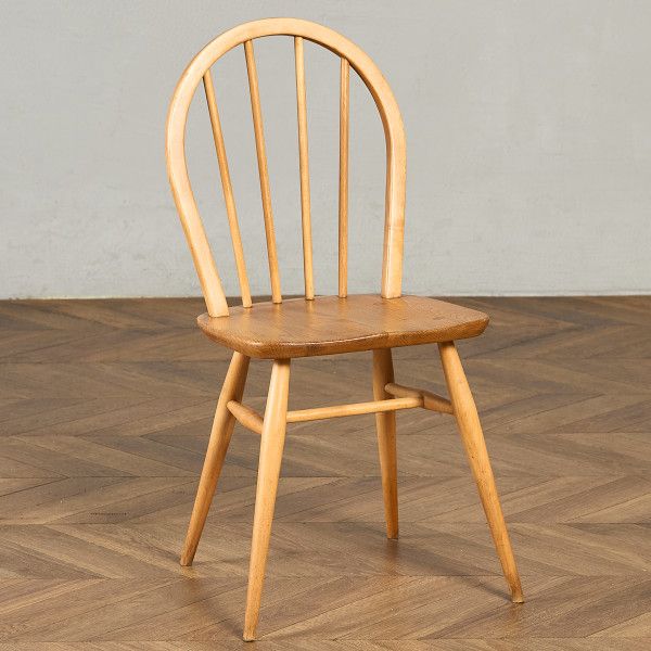 乐天商城 - 椅子・ソファ イギリス エルム アーコール ERCOL ヴィンテージ 4本 スポーク フープバックチェア ercol 椅子 ダイニングチェア 曲木椅子 材 天然木 英国 シンプル #98210