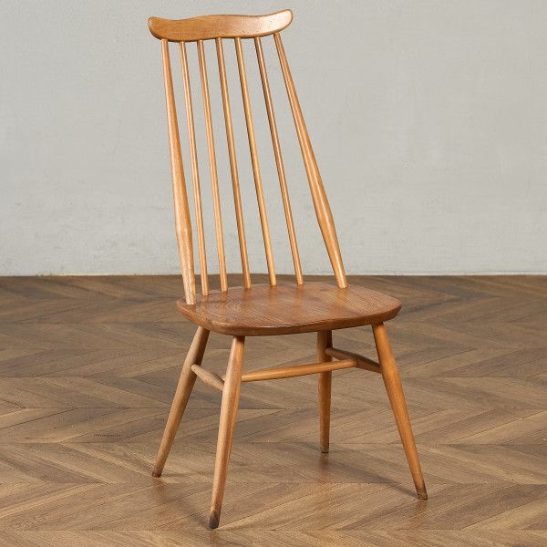 樂天商城 - 椅子・ソファ イギリス エルム アーコール ERCOL ヴィンテージ ゴールドスミス チェア ブルーラベル 英国 ダイニング ウィンザー 木製 椅子 ビンテージ #98219