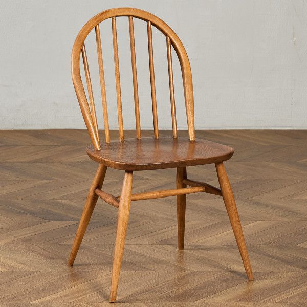 乐天商城 - 椅子・ソファ イギリス エルム アーコール ERCOL フープバックチェア ercol フープバック チェア 英国 ヴィンテージ ビーチ 椅子 ウィンザーチェア ダイニングチェア #98229
